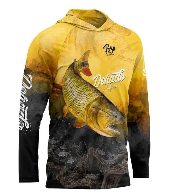 PAYO REMERADORADO MONSTER FISH xl-l-m Remera Dorado