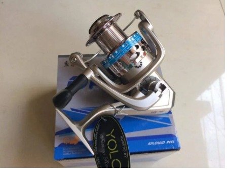 Reel Yolo Dfc 7000 Freno Delantero 4 Rulemanes Spinning Plateado